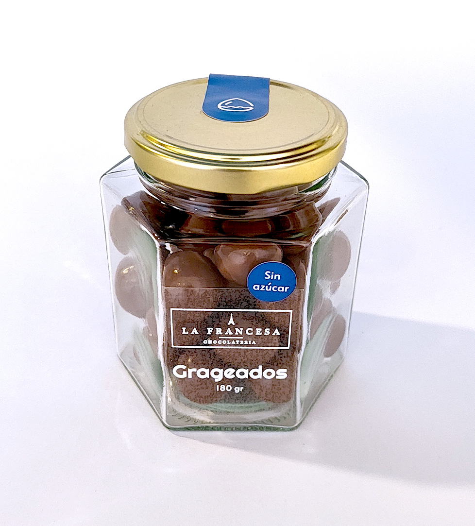 La Focaccia - Grageados Avellana leche sin azúcar