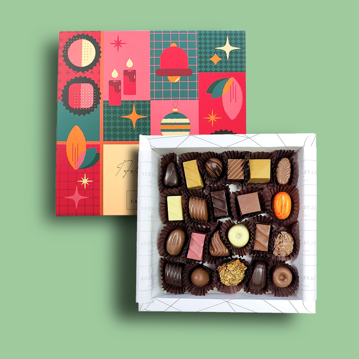 La Focaccia - Box bombones navidad 240 gramos