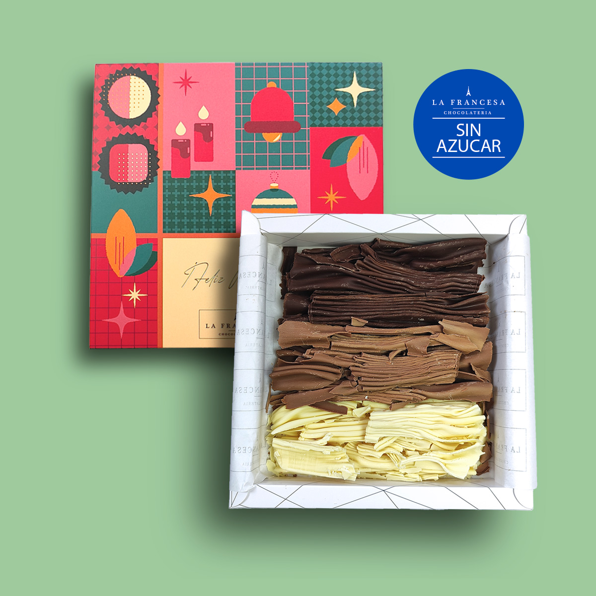 La Focaccia - Box navidad Rama 250 gramos sin azúcar